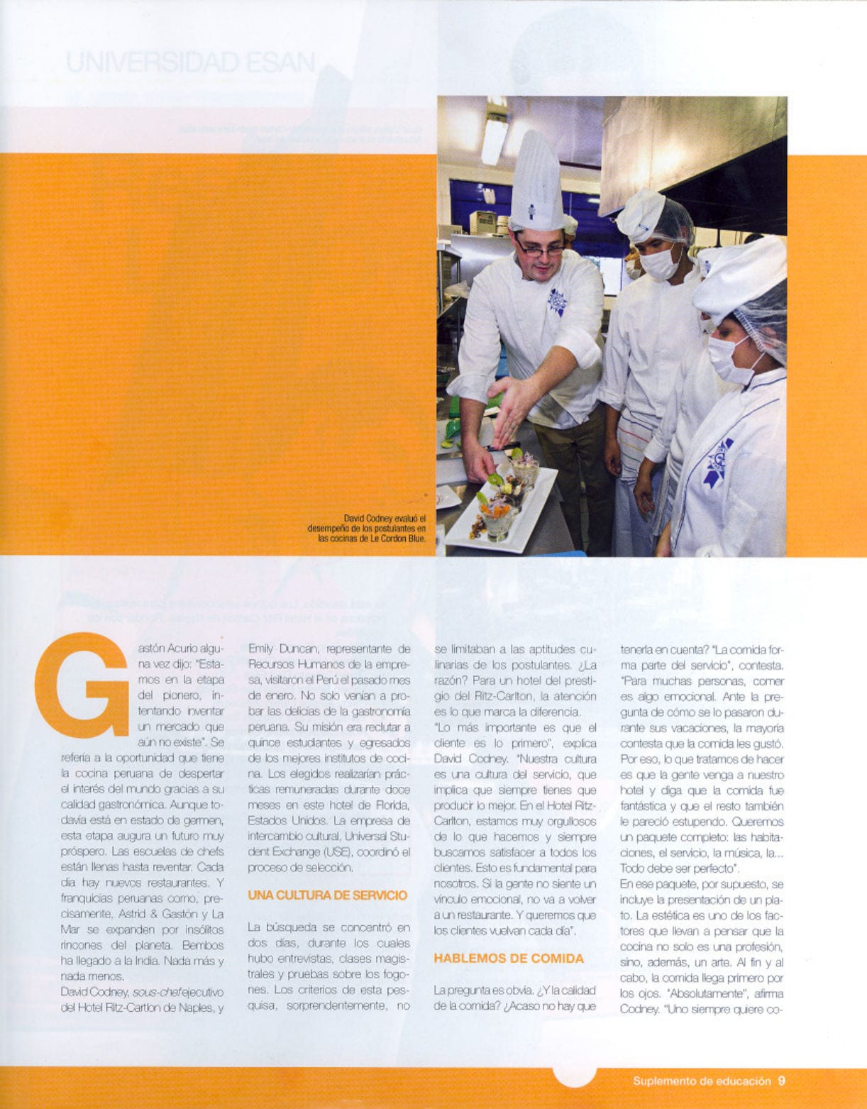 USE en Revista Cosas — Revista Cosas, 11/02/2010 (página 2 de 3)